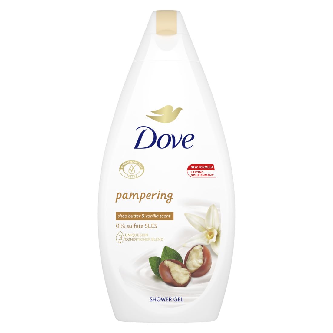 dove pampering body wash