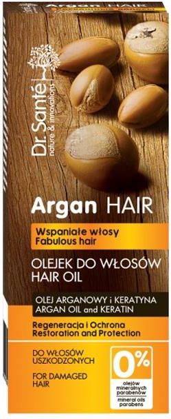 dr sante olejek do włosów olej arganowy i keratyna 150ml