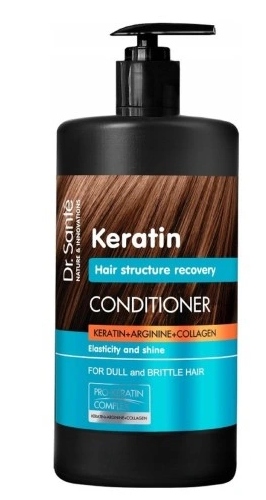 dr.sante keratin hair szampon odbudowujący do włosów łamliwych i matowych