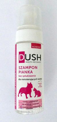 dush szampon dla psa bez splukiwania