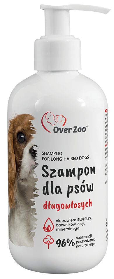 duzy szampon dla psów długowłosych