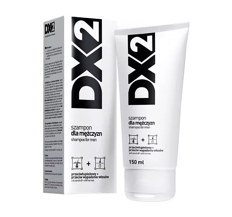 dx2 szampon dla mężczyzn przeciw wypadaniu włosów 150 ml