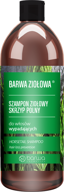 barwa ziołowa szampon skrzyp polny