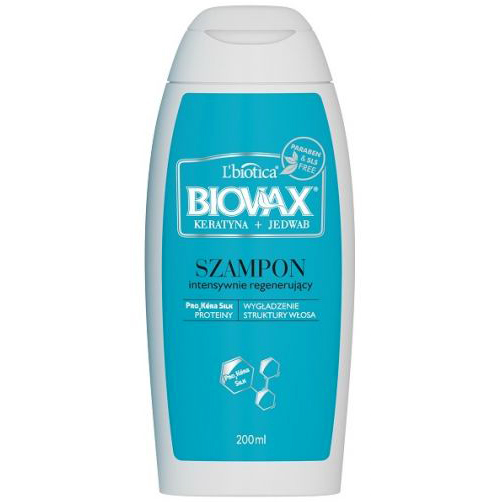 biovax keratyna i jedwab szampon rossmann