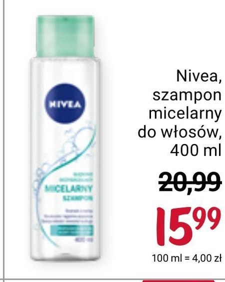 rossmann szampon micelarny nivea