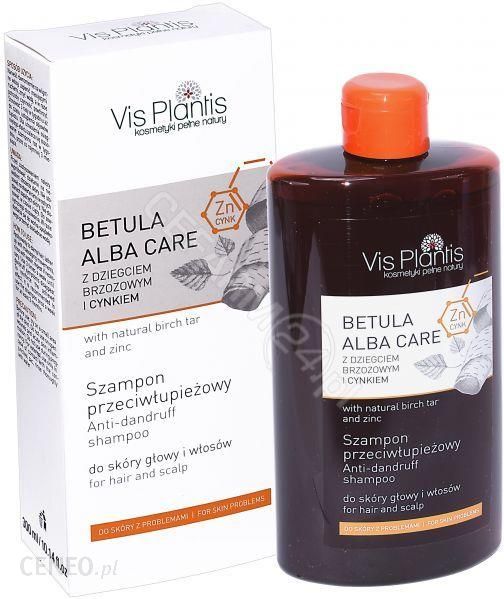 betula alba care szampon przeciwłupieżowy z dziegciem brzozowym i cynkiem