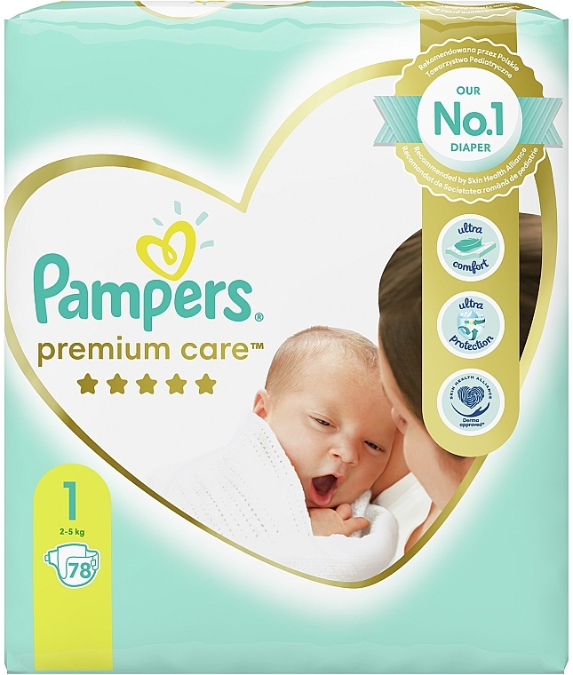 pieluszki pampers premium care newborn 2