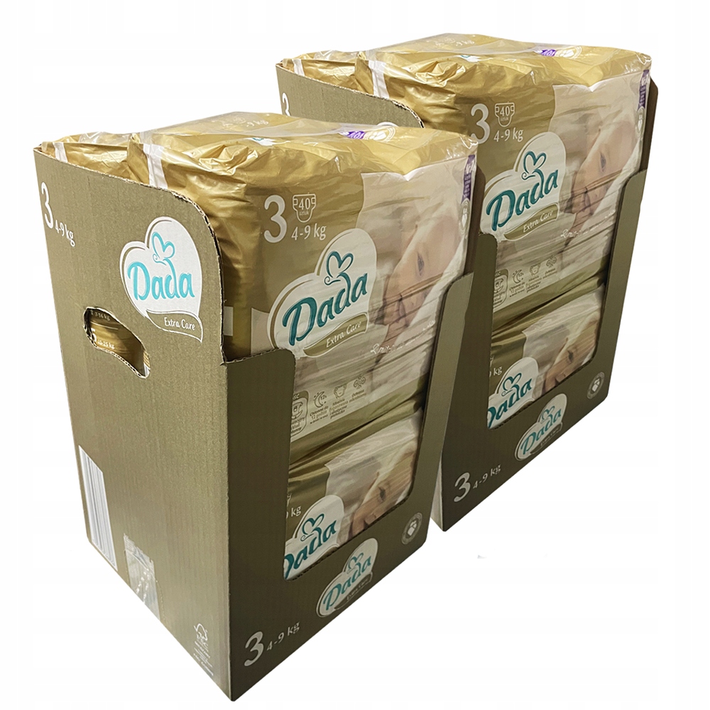 pieluchy dada extra care 3 box