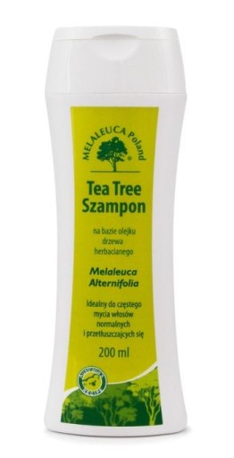 szampon z olejkiem z drzewa herbacianiego