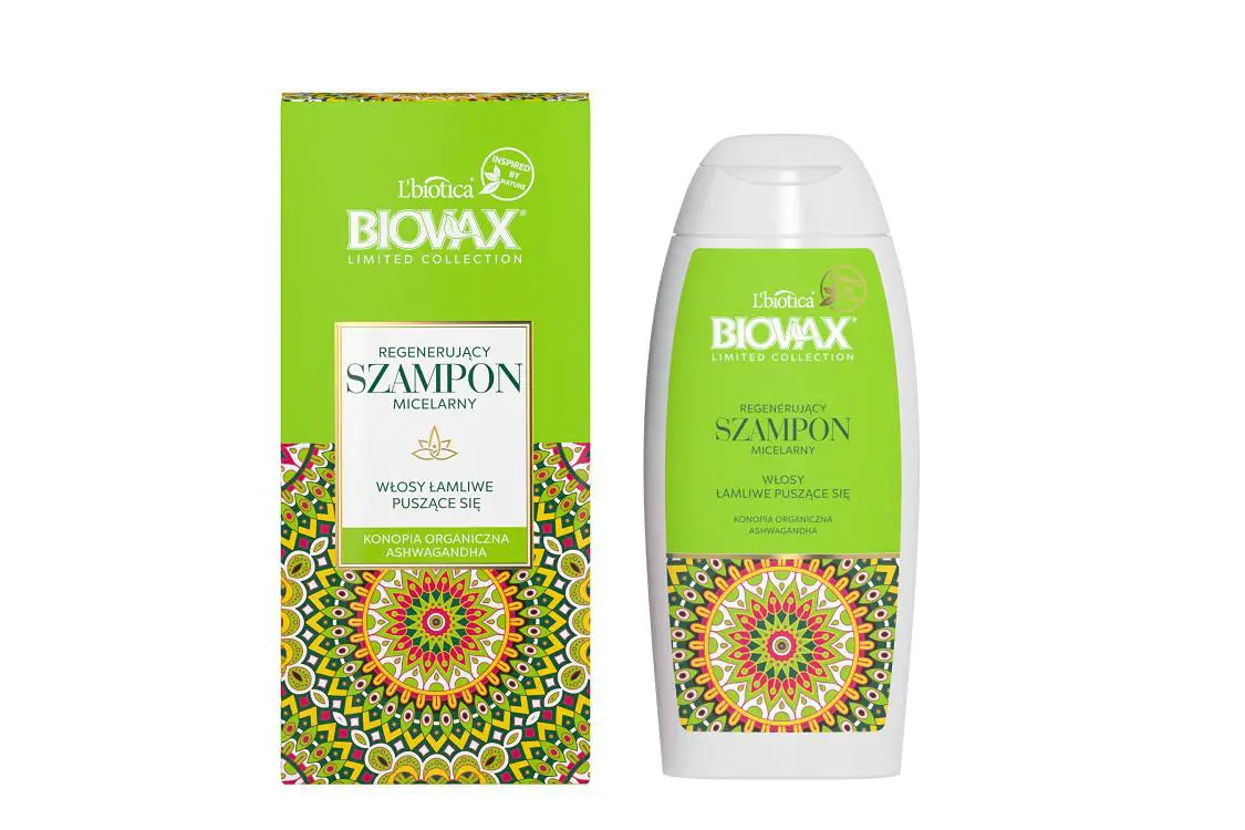 l biotica biovax limited collection konopia organiczna szampon