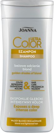 szampon nadajacy beżowy odcień włosów