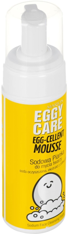 marion eggy care egg-cellent mousse sodowa pianka do mycia twarzy