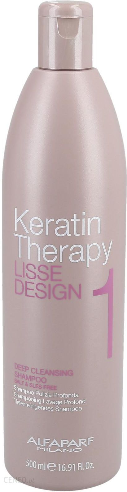 alfaparf lisse design keratin therapy szampon oczyszczający 250ml