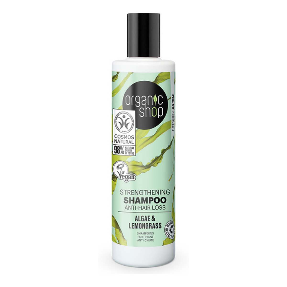 organic shop szampon do włosów wzmacniający błękitna laguna opinie