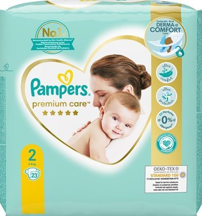 pampers premium care siateczka