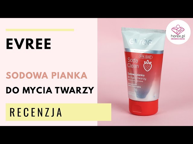 evree soda sodowa pianka do mycia twarzy opinie