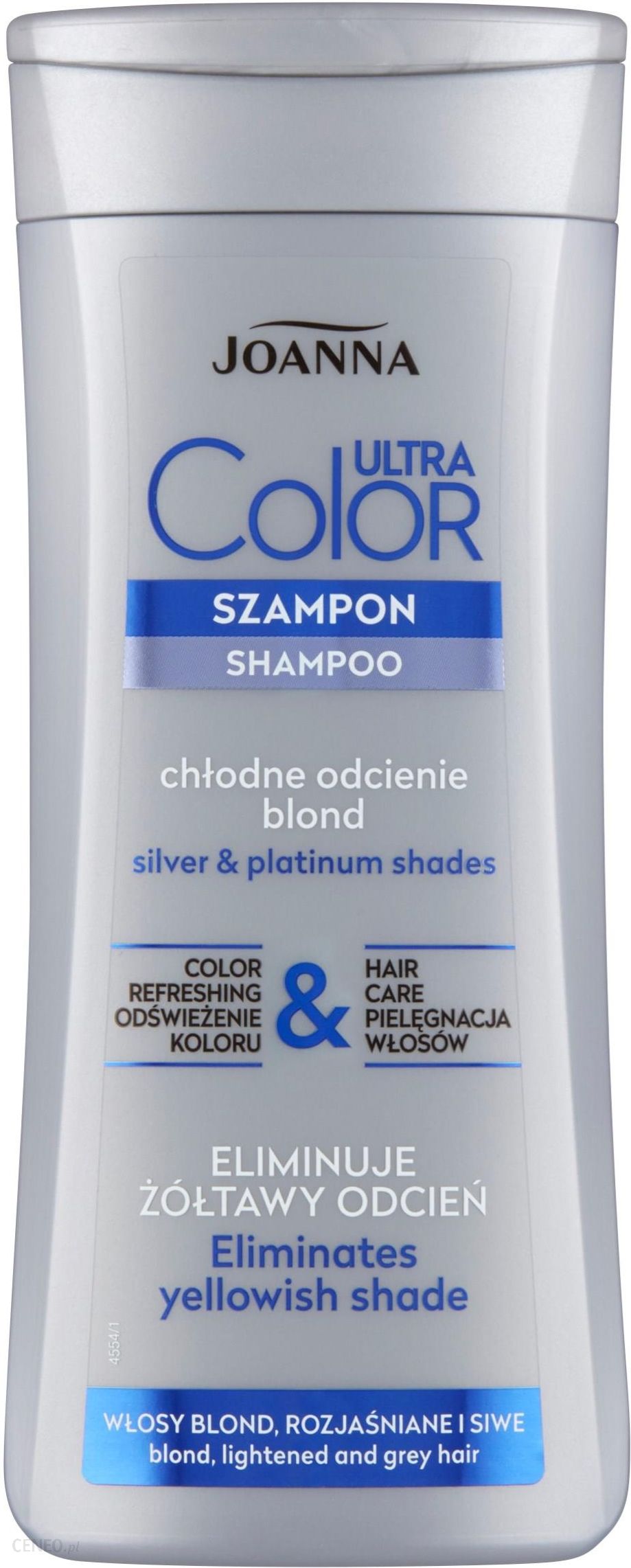 szampon joanna ultra color system do włosów blond cena