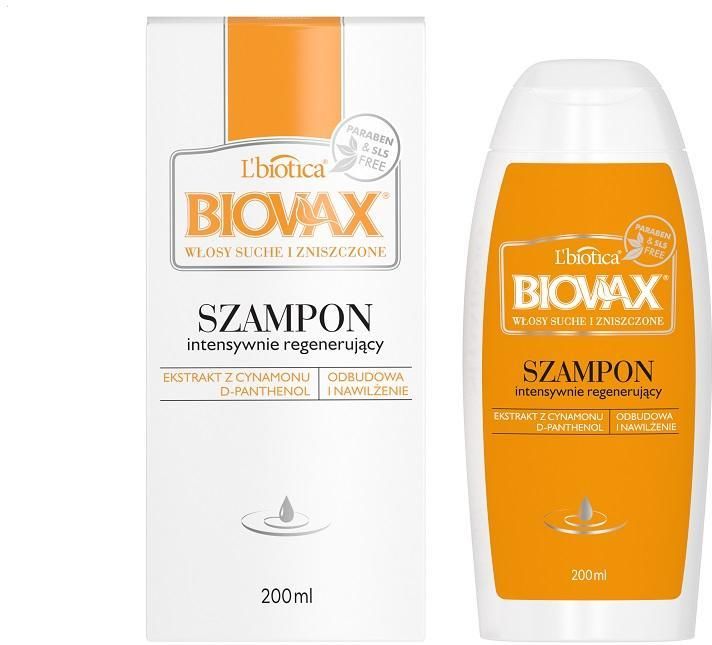 szampon biovax z cynamonem