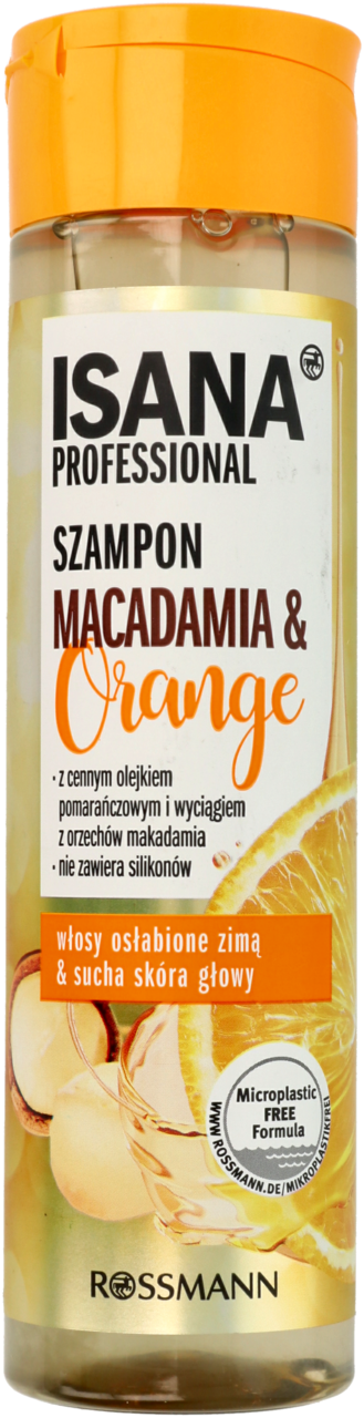 szampon z olejkiem pomarańczowym