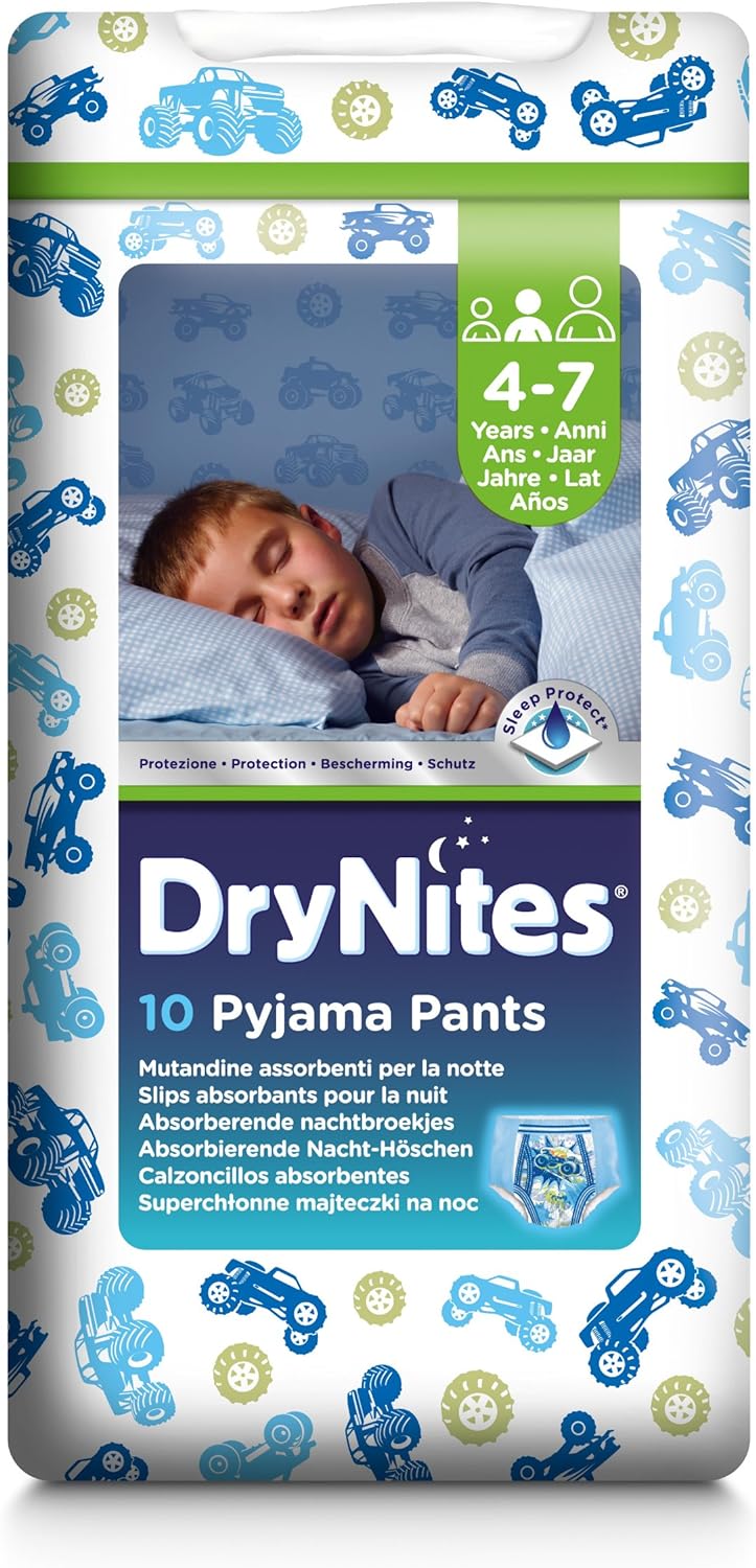 huggie drynites pampers pyjama