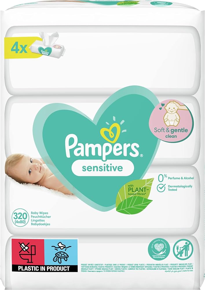 pampers sensitive chusteczki nawilżane op 56 szt