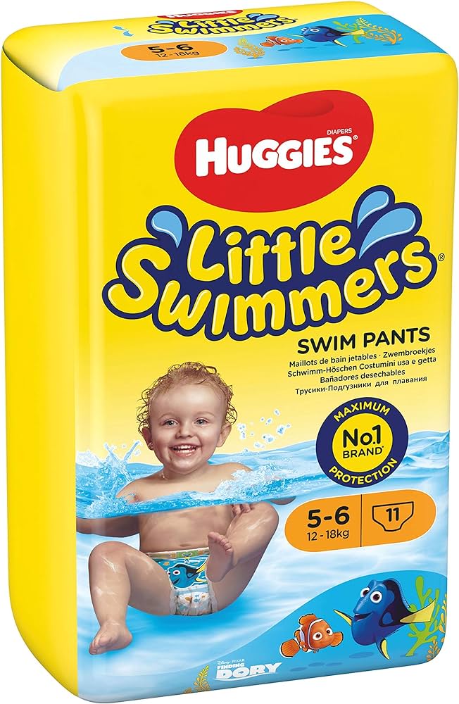 pieluchy huggies swimmers 5-6