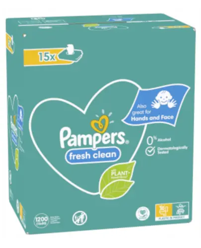 pampers chusteczki fresh