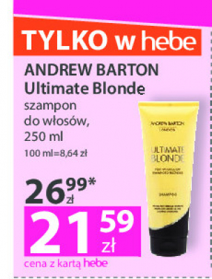 andrew barton ultimate blonde szampon