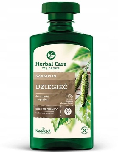 farmona herbal care szampon dziegieć 330ml lodz