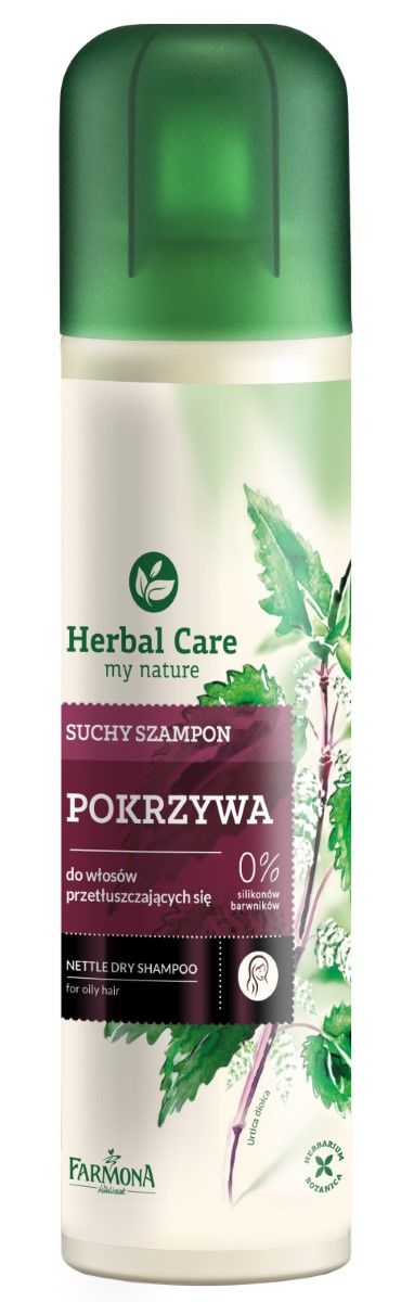 farmona herbal suchy szampon spray pokrzywa