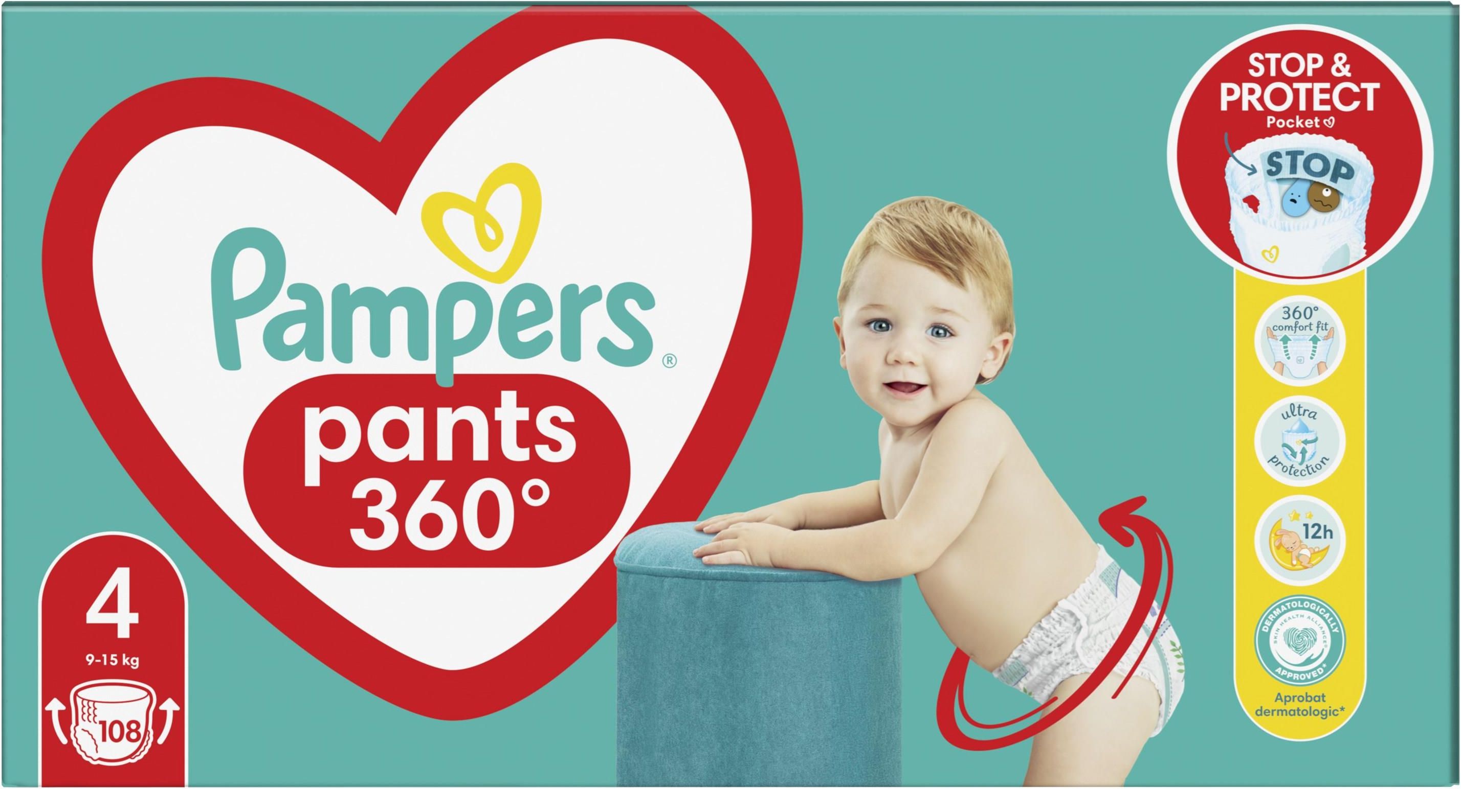 pampers mega paka 94 szt beby-dry pants 4 najtaniej