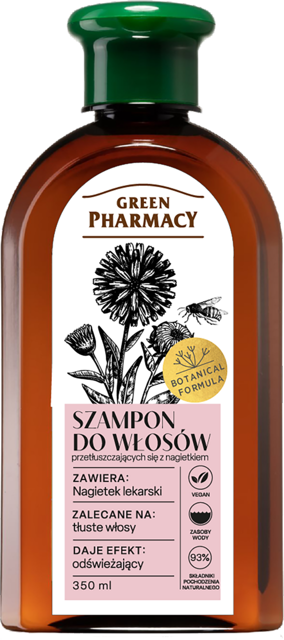 szampon green pharmacy do włosów przetłuszczających