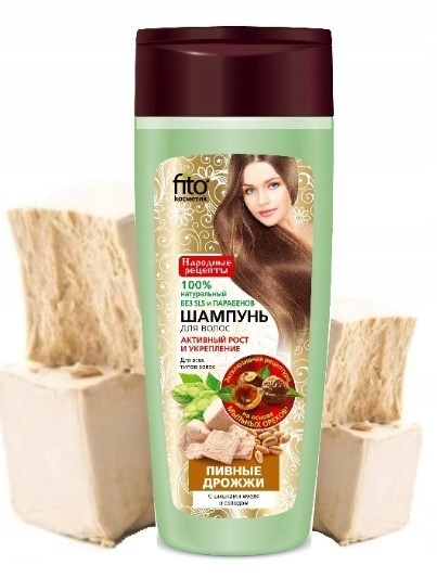 fitokosmetik szampon do włosów drożdże piwne 270ml