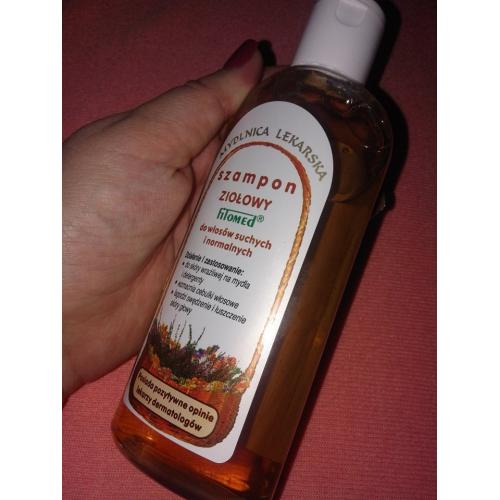 fitomed szampon ziołowy do włosów suchych i normalnych wizaz