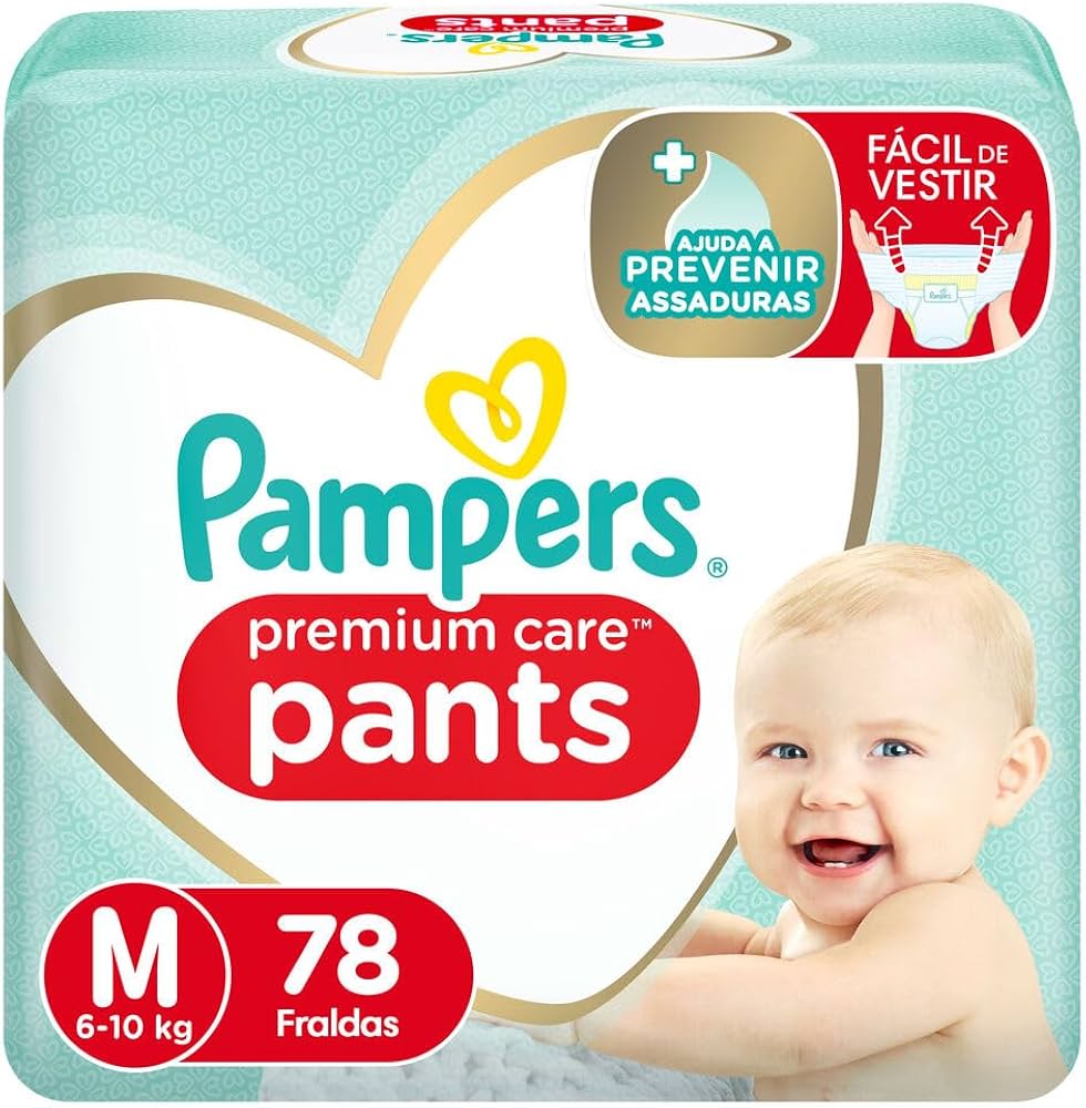 fralda pampers m