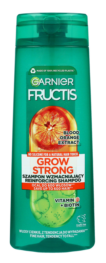 garnier fructis grow strong szampon wzmacniający do włosów słabych blog