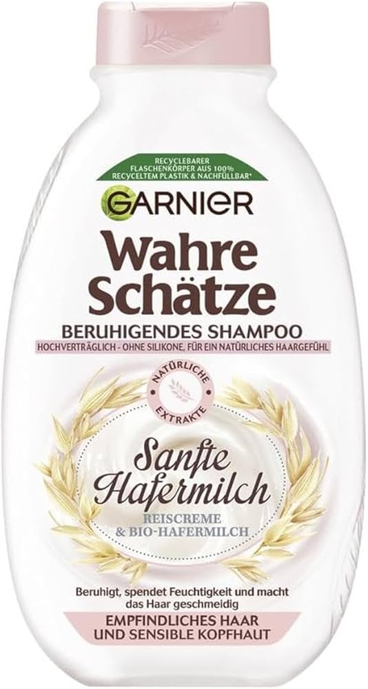 garnier wahre schätze sanfte hafermilch szampon odżywka w sprayu