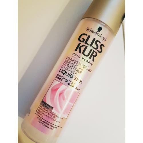 gliss kur liquid silk ekspresowa odżywka regenerująca do włosów wizaz