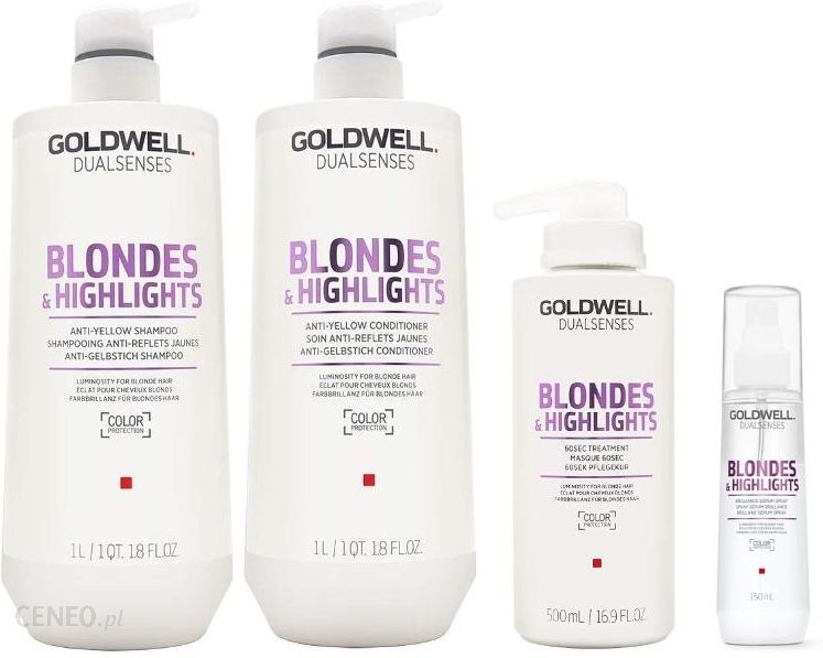 goldwell blondes szampon odżywka