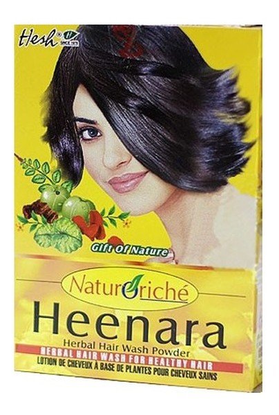 hesh heenara ziołowy szampon do włosów w pudrze