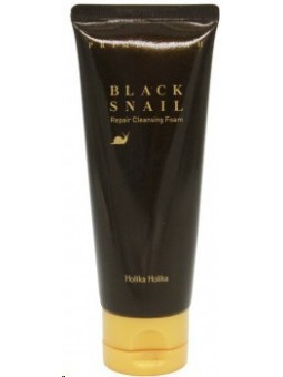 holika holika black snail pianka do twarzy