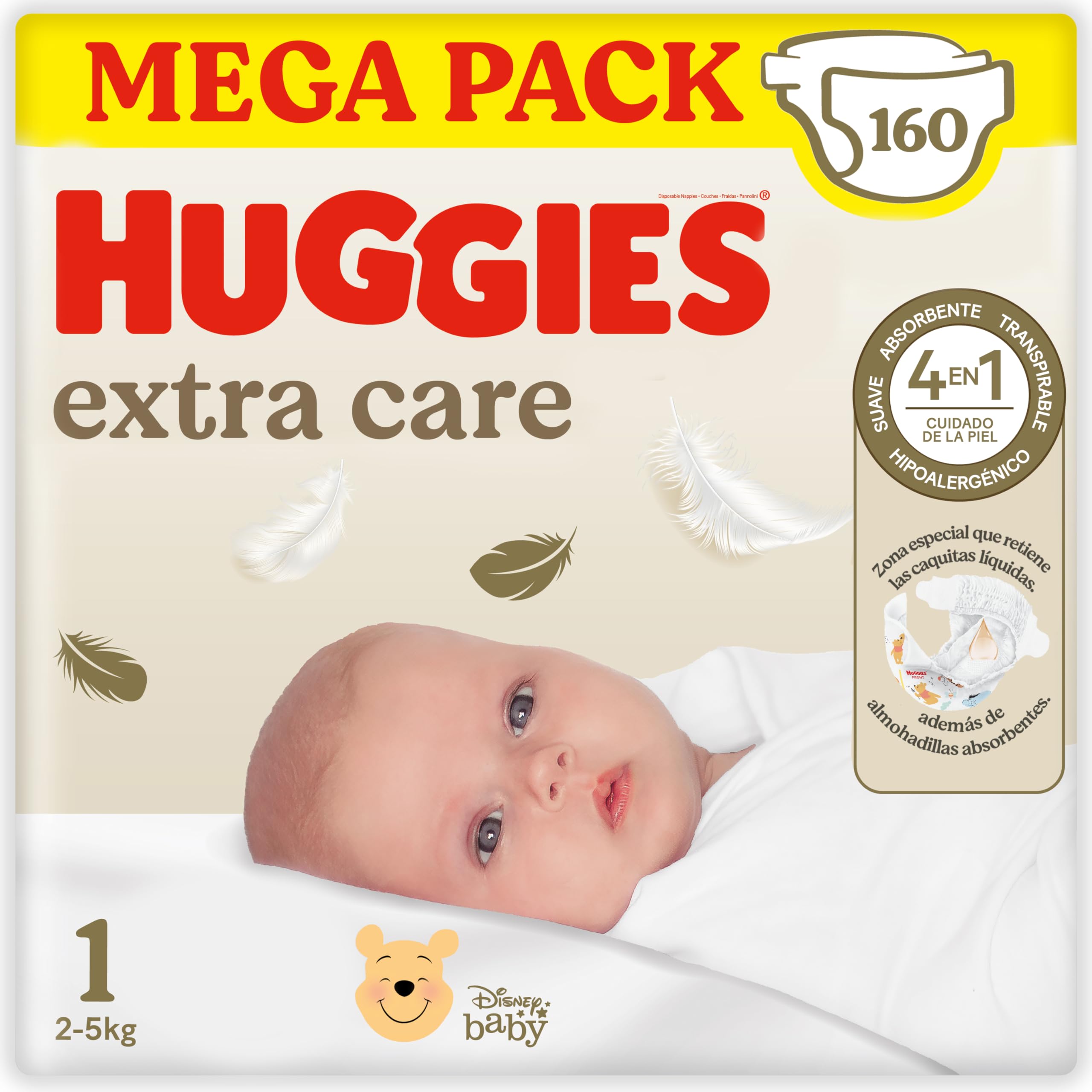 huggies bebe r.1 2-5 kg