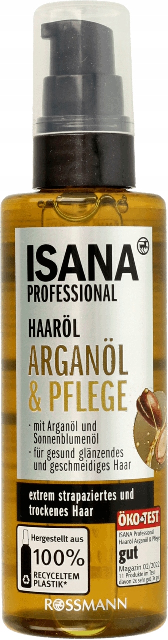 isana hair professional olejek do włosów opinie