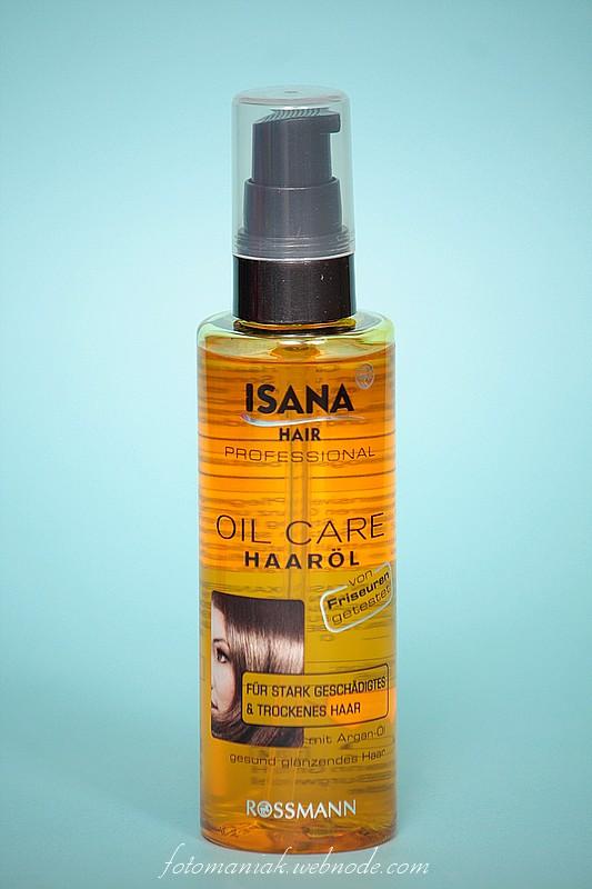 isana oil care haarol olejek do włosów