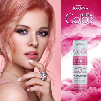 joanna ultra color szampon blond różowy