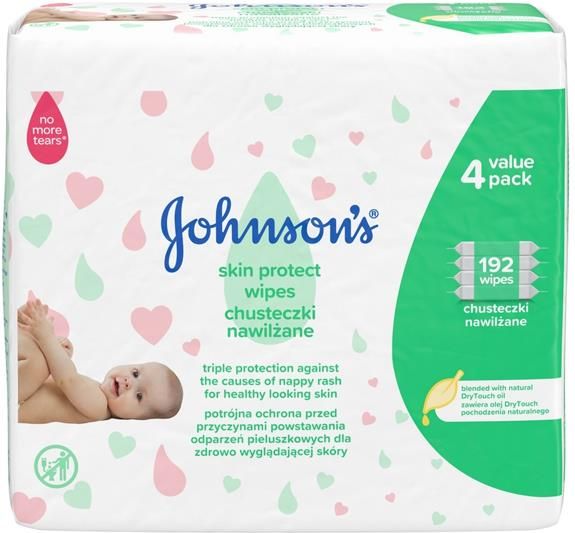 johnsons baby diapering nawilżane chusteczki opinie