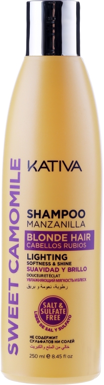 kativa sweet camomile szampon do włosów blond opinie