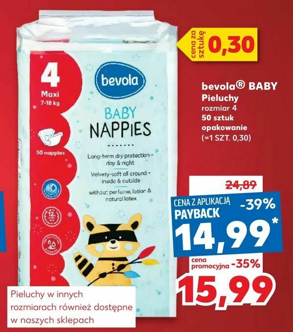 kaufland promocja pieluchy