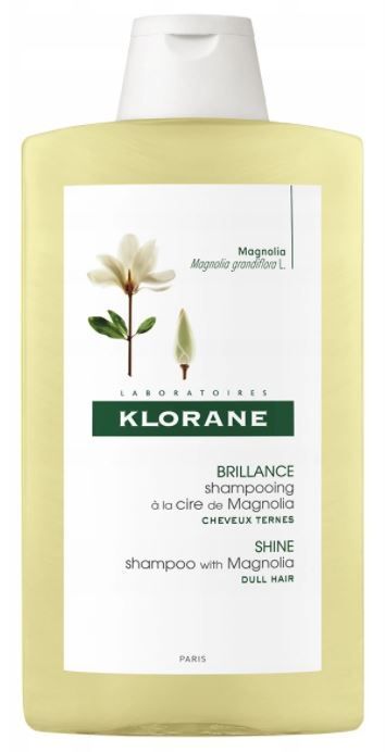 klorane szampon na bazie wosku z magnolii 400ml