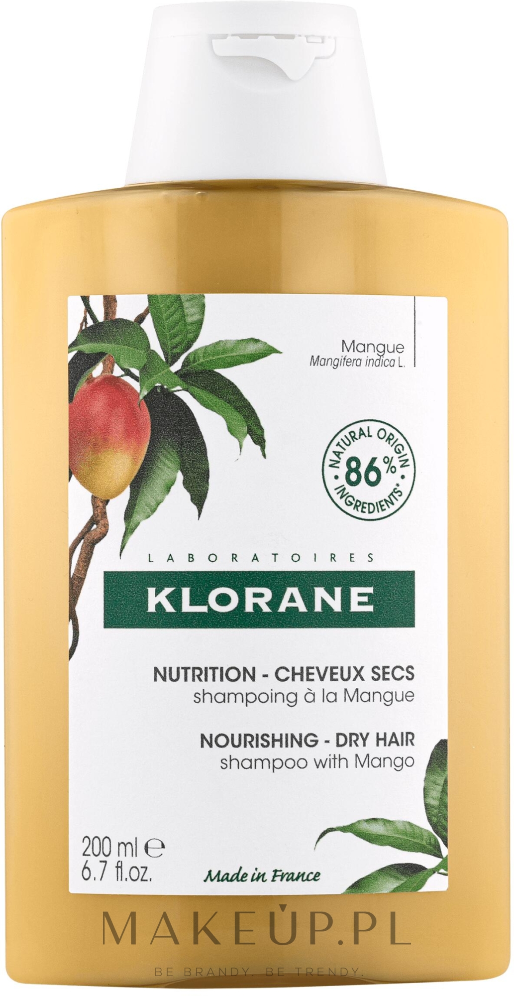 klorane szampon odżywczy do włosów na bazie wosku ylang opinie